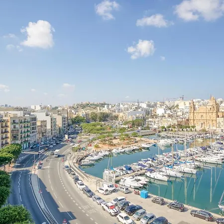 Appartement Seafront, Designer With Private Terrace & Wifi By 360 Estates Pietà