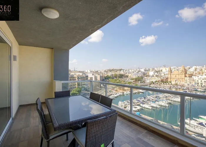 Seafront, Designer With Private Terrace & Wifi By 360 Estates *
