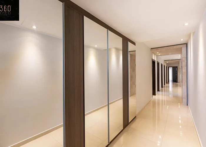 Seafront, Designer With Private Terrace & Wifi By 360 Estates * Pieta