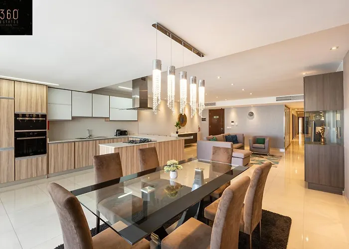 Seafront, Designer With Private Terrace & Wifi By 360 Estates * Pieta