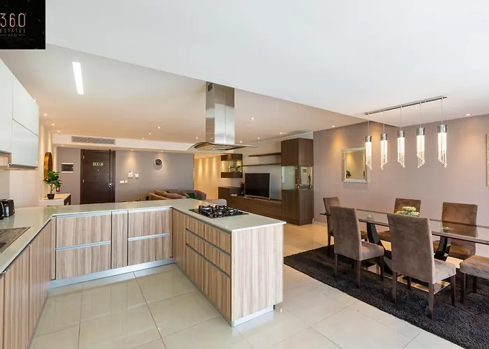 Apartment Seafront, Designer With Private Terrace & Wifi By 360 Estates Pieta